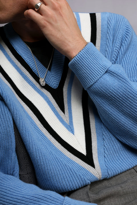 Blue Berkeley sweater