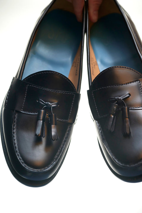 Black tassel loafer - Made in England by Grenson