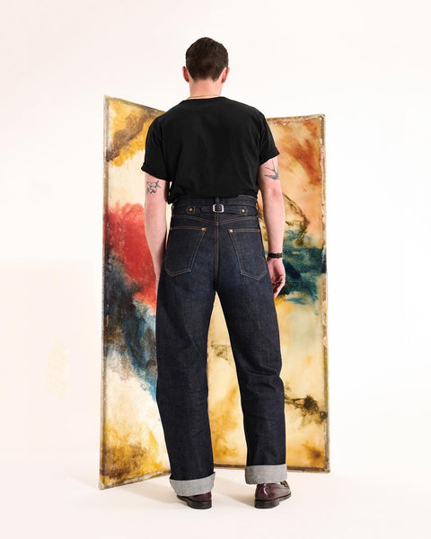 High-waisted denim jeans (FINAL STOCK)