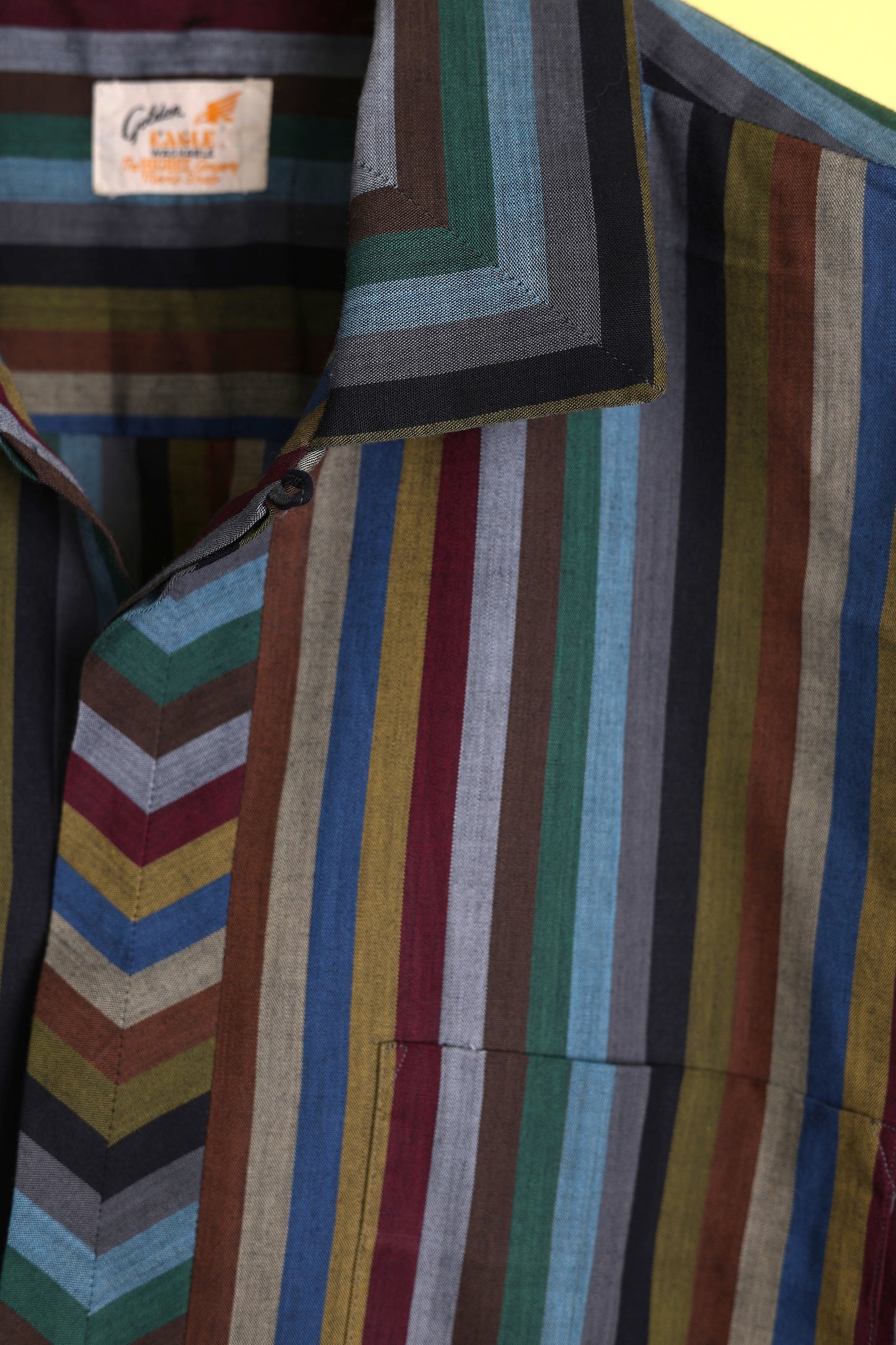 Golden Eagle Multicolour Stripe Shirt