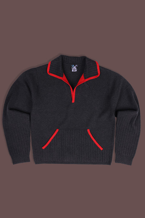 Charcoal Reggio pullover