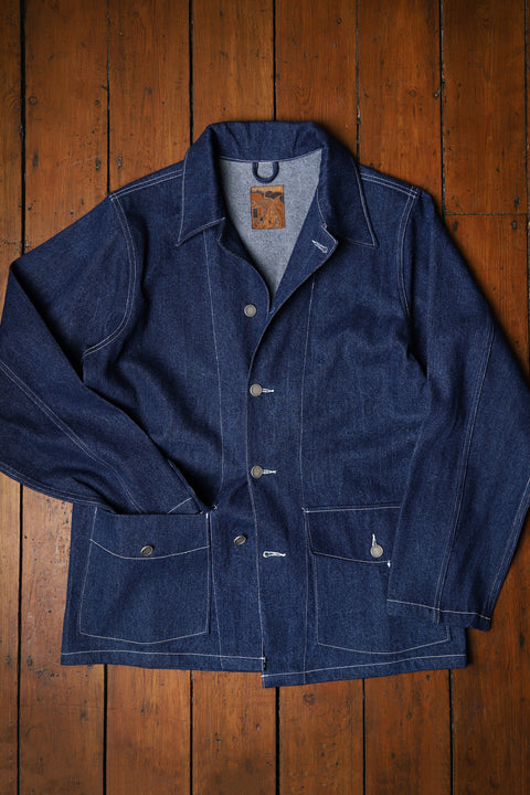 Patch pocket denim jacket