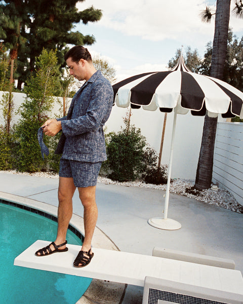 Partner jacket - Lunga (choice of fabric options available and belted option)