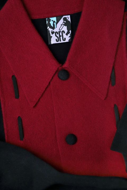 Black/red Highway knit