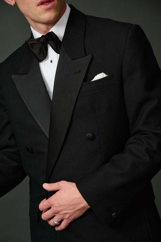 Giorgio black tie tuxedo suit