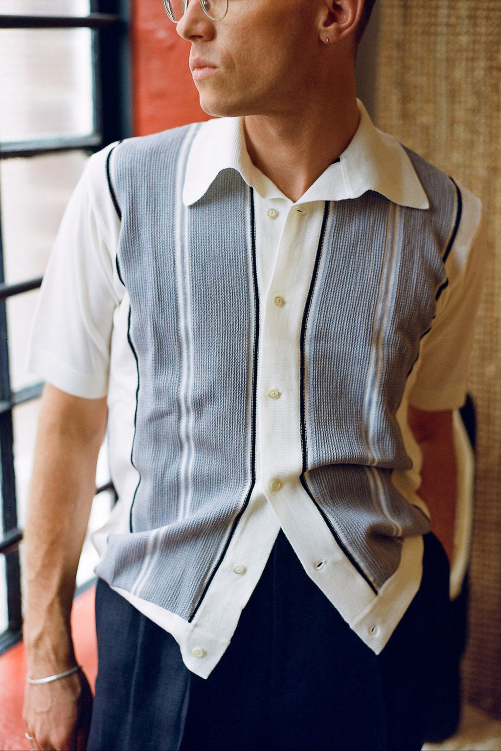 The Talented Mr. Ripley: Dickie's Yellow Mesh-Knit Shirt » BAMF Style