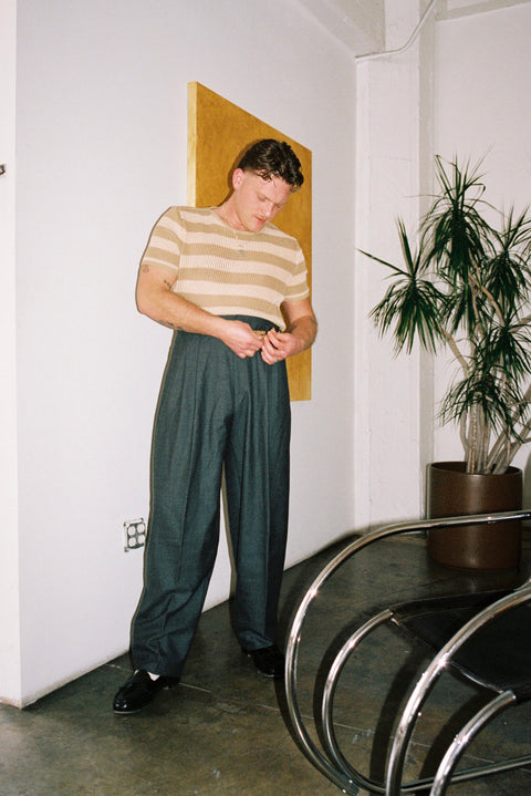 FABRIC OPTION - SCHOOL GREY BRITISH WOOL