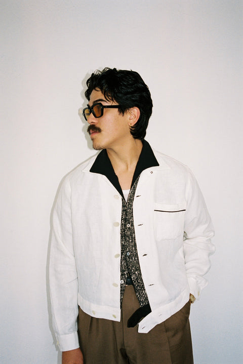 FABRIC OPTION - MILK IRISH LINEN