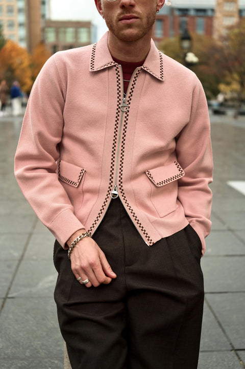 Pink Temple knit