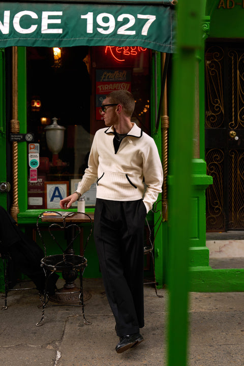 Cream Reggio pullover