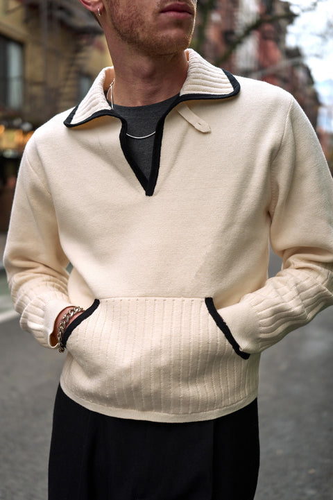 Cream Reggio pullover