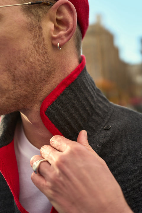 Charcoal Reggio pullover