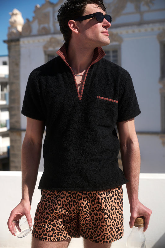 Tangier towelling shirt