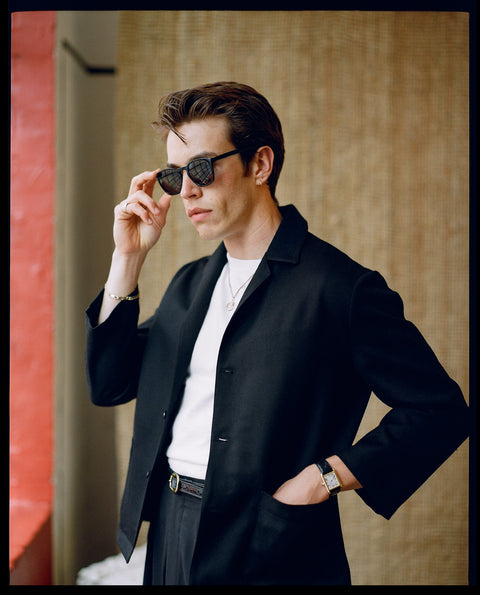 FABRIC OPTION - BLACK BRITISH WOOL