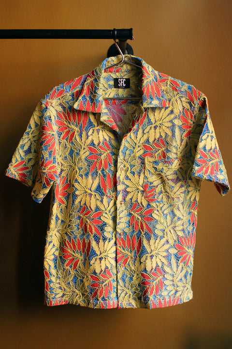 Leaf lace shirt