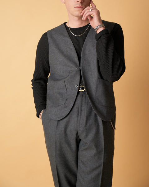 Boccia waistcoat (in Boccia fabric options)