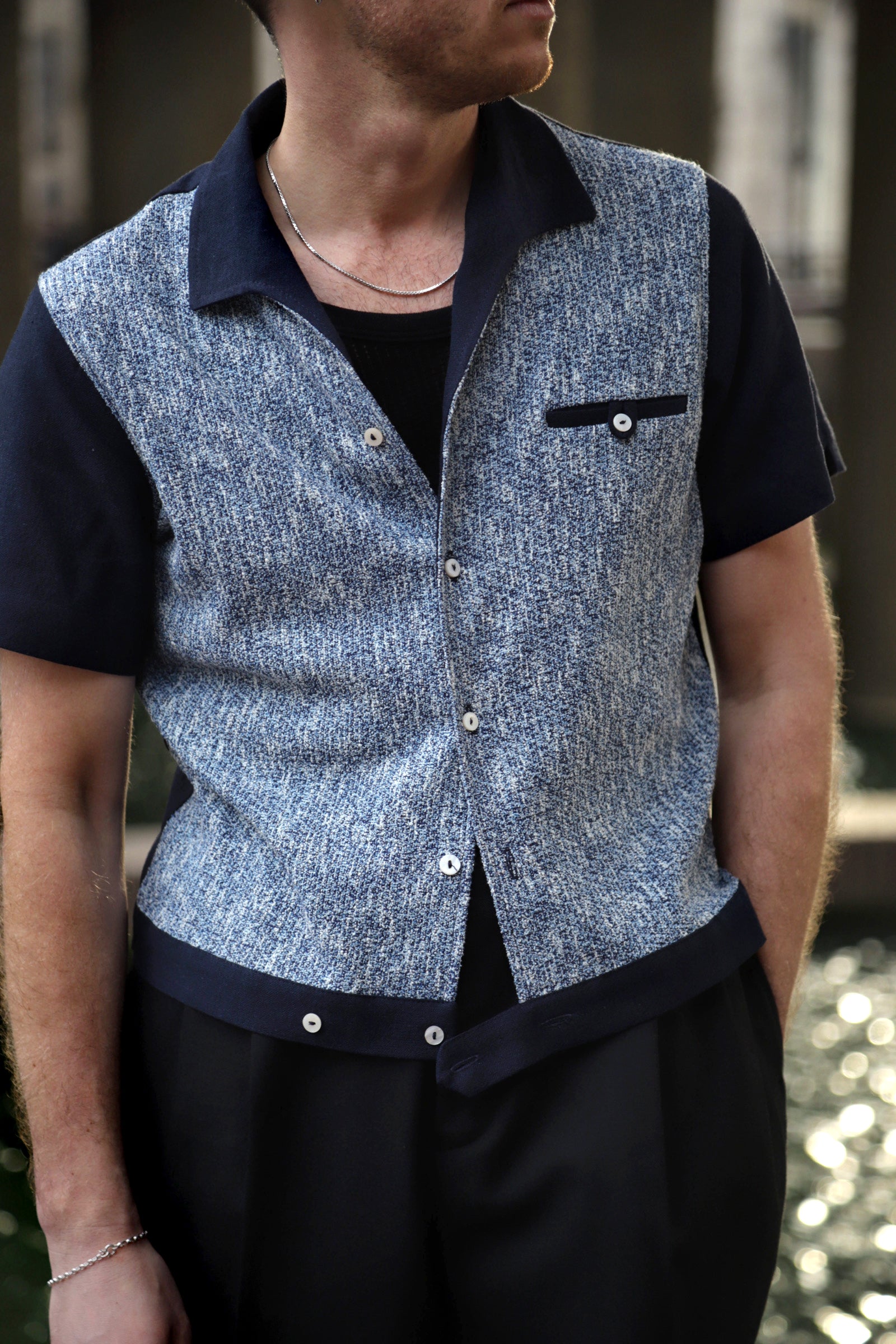 Panel shirt