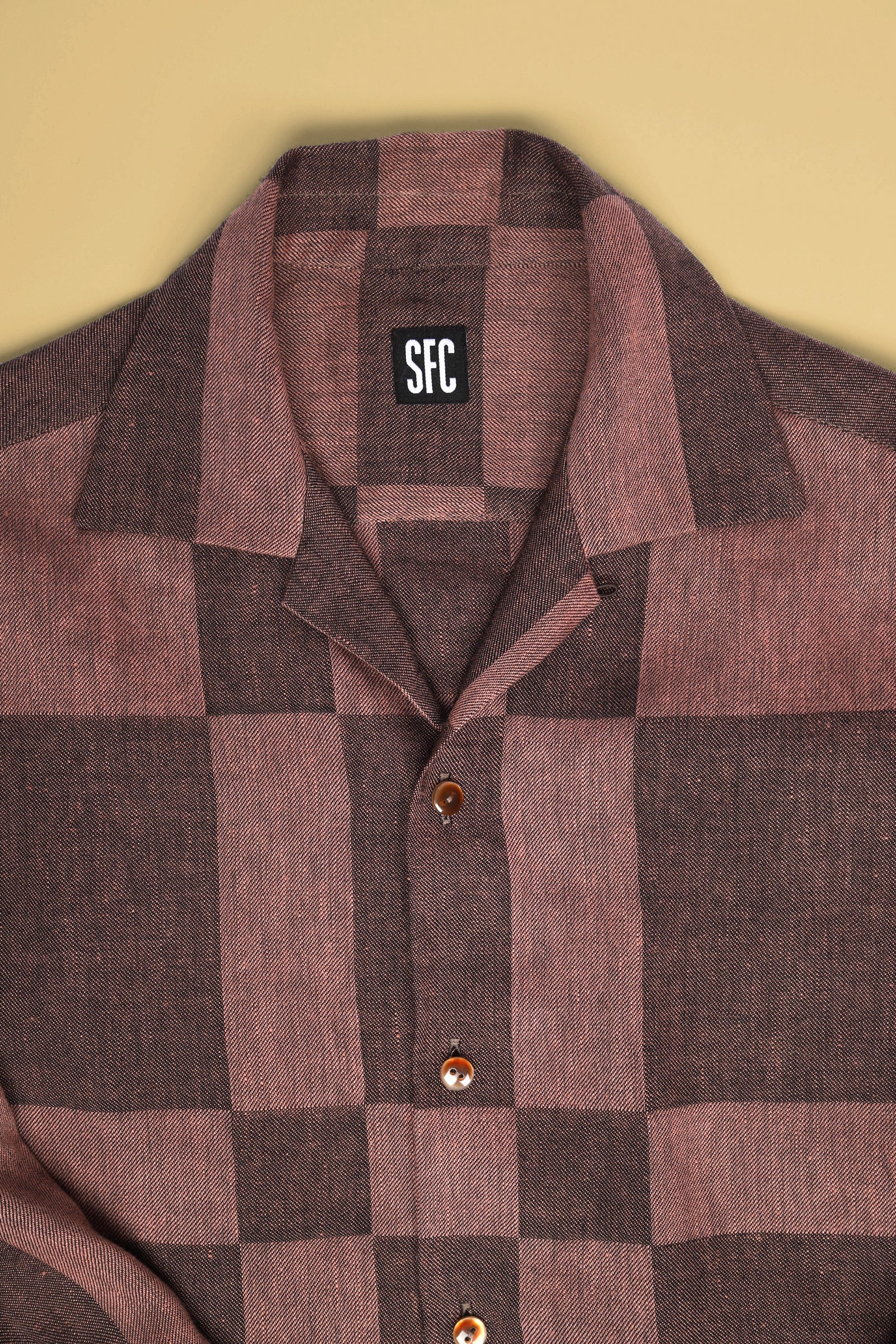 Checker pocket shirt