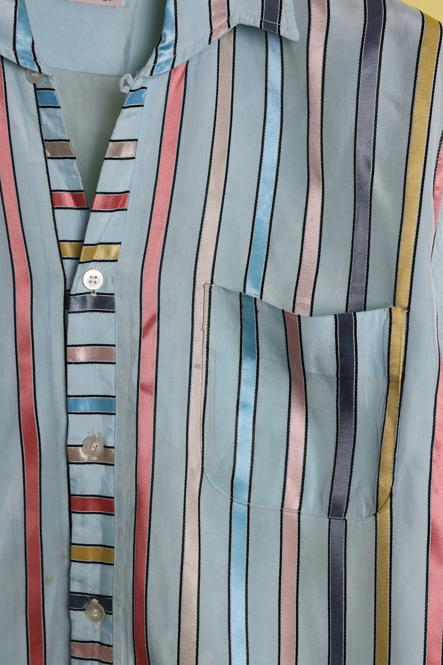 Calypso Stripe Lido Collar Shirt