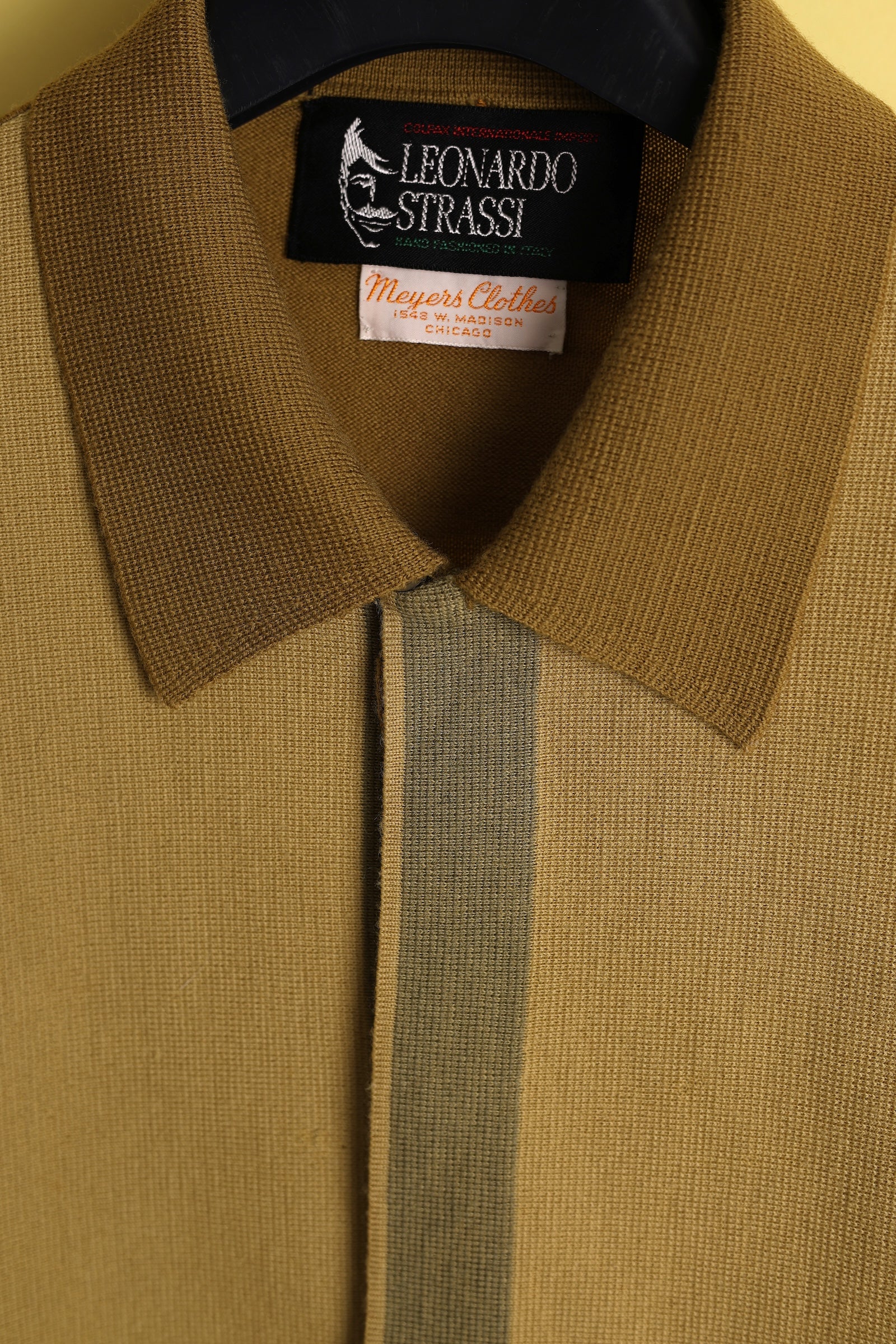 Leonardo Strassi Tonal Stripe Knit