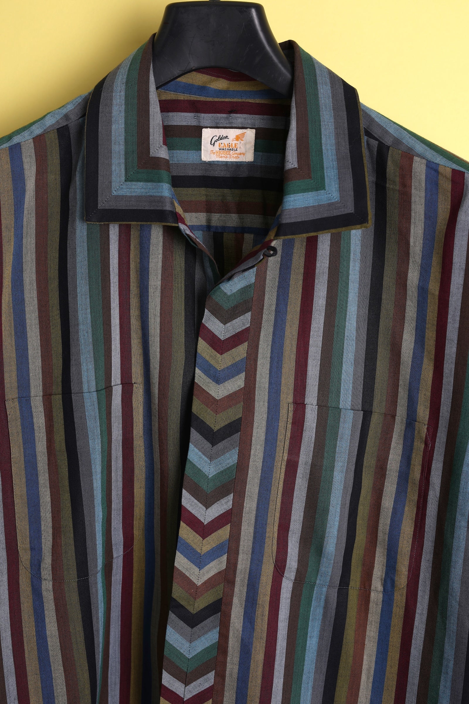Golden Eagle Multicolour Stripe Shirt