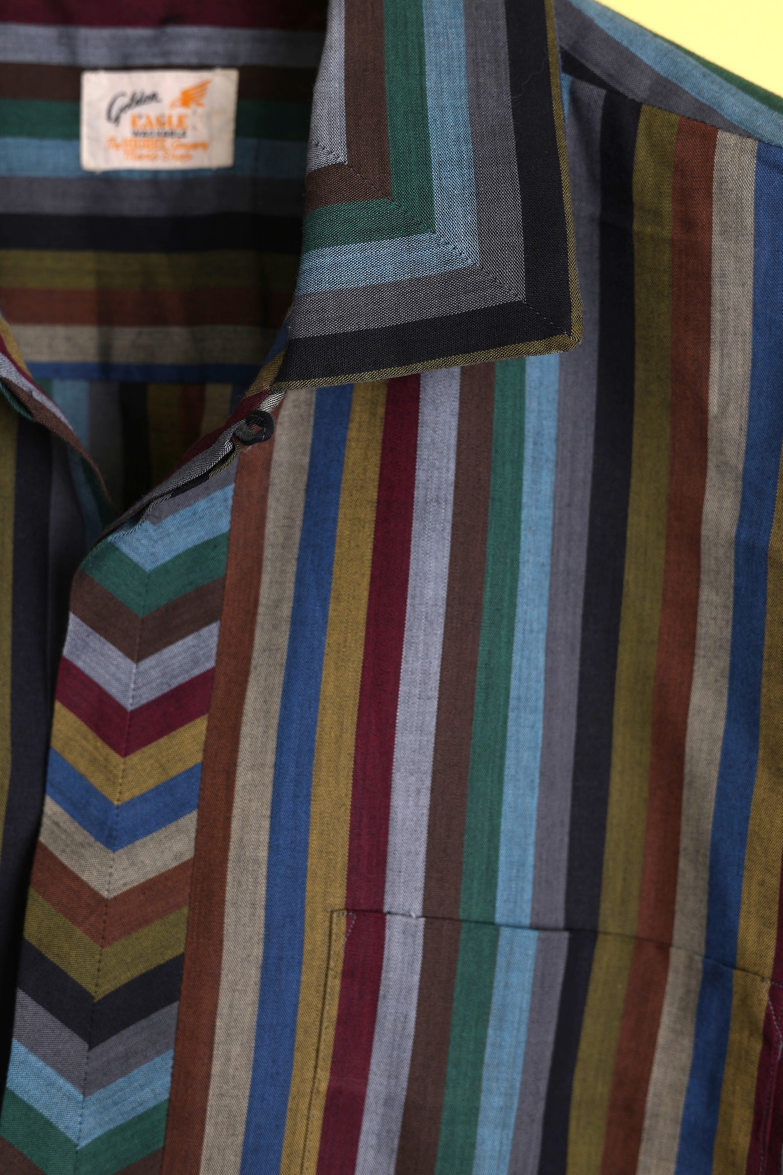 Golden Eagle Multicolour Stripe Shirt