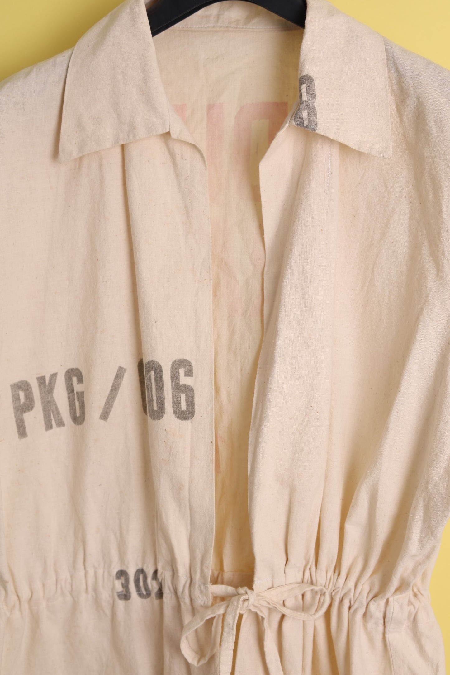 Flour Sack Drawstring Shirt/Jacket