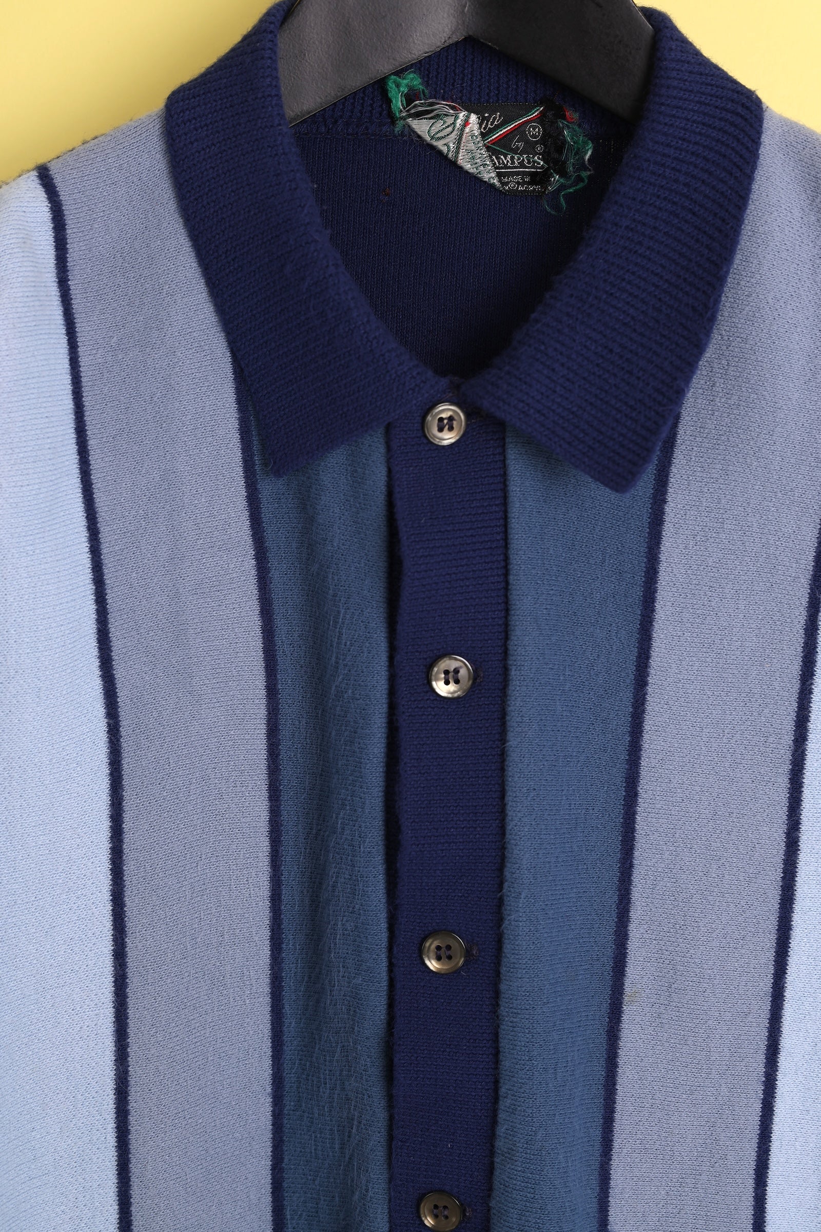Campus Blue Stripe Cardigan
