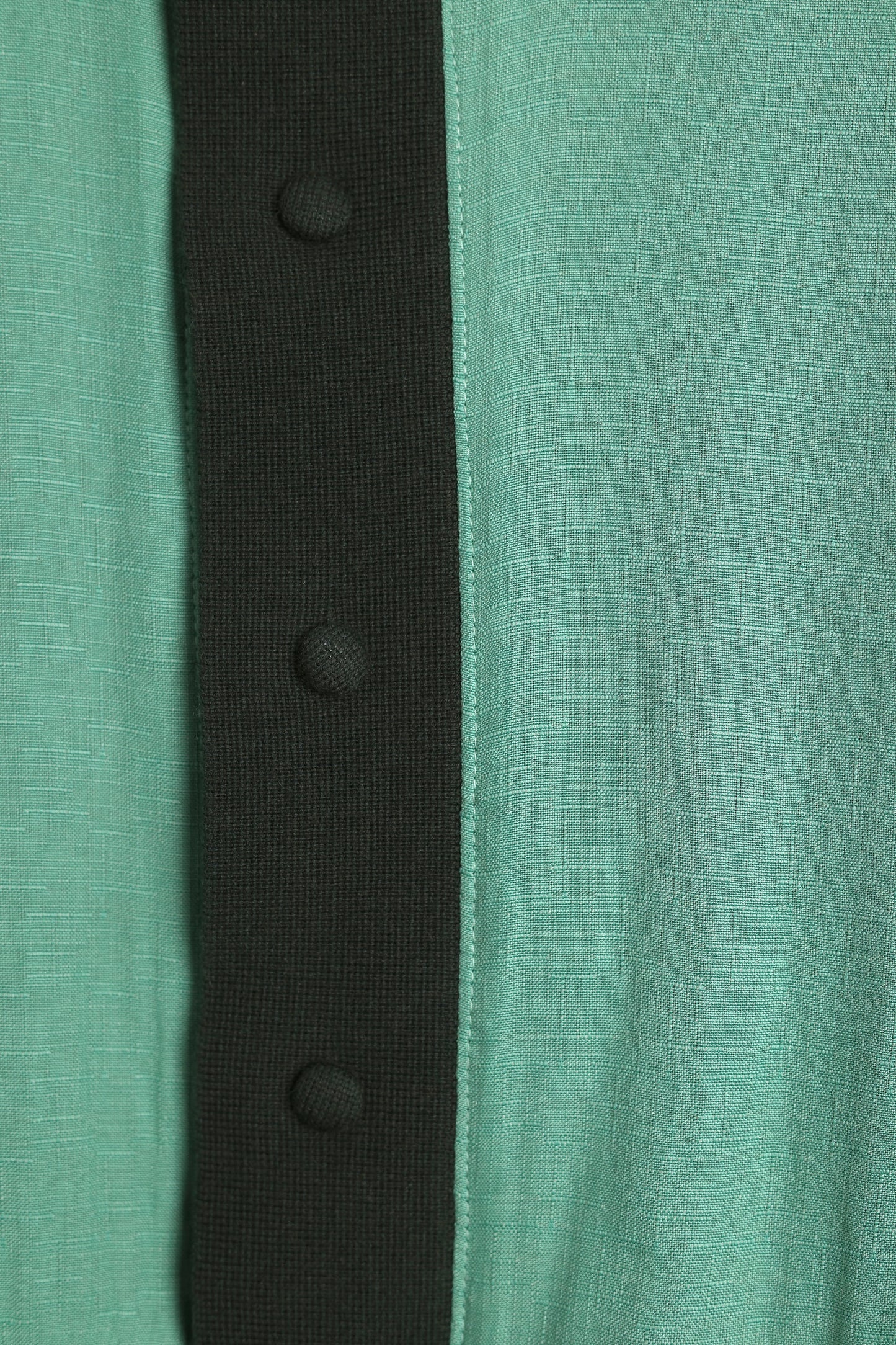 SFC Tonal Green Textured Front Panel Knit