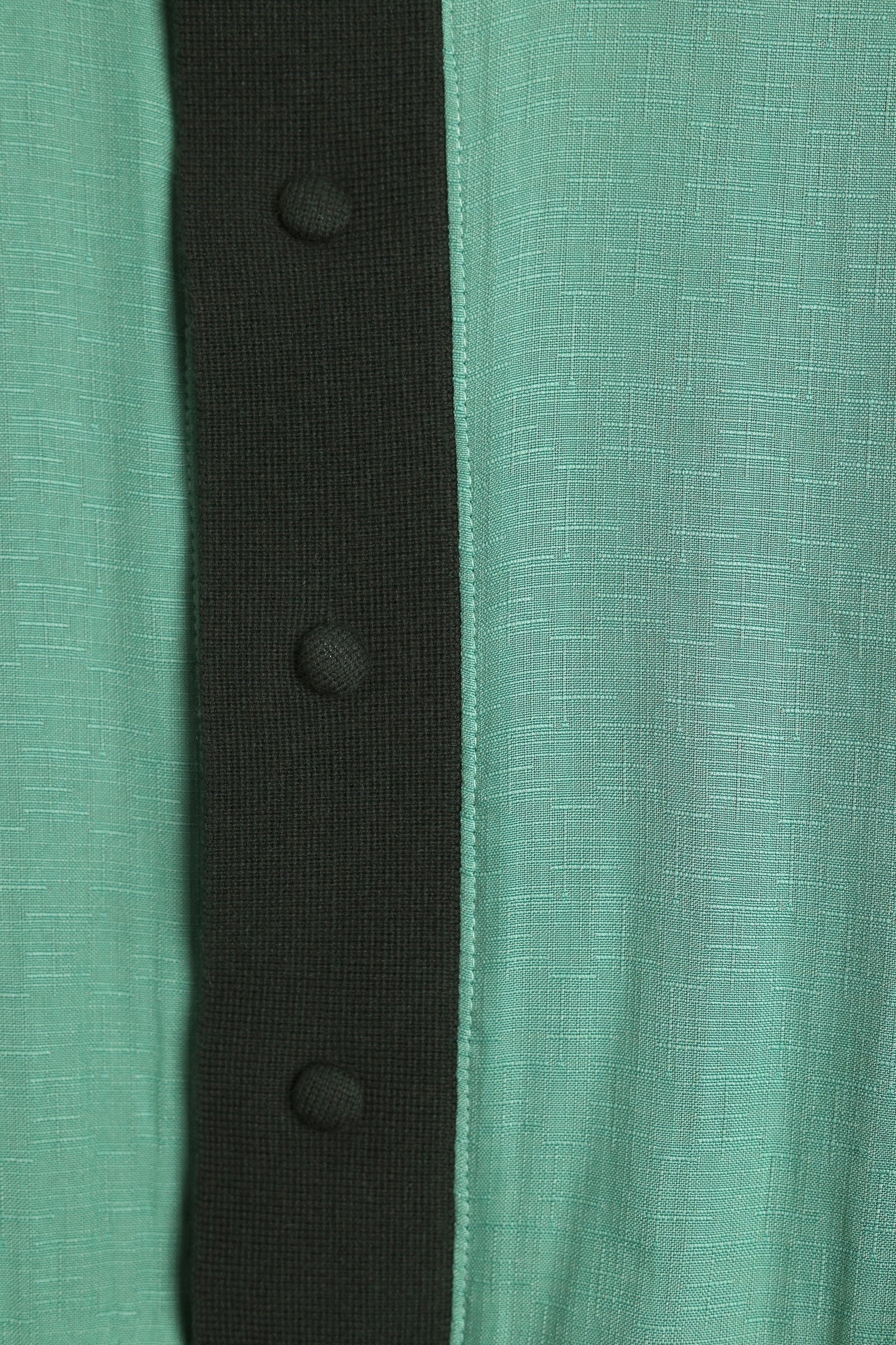 SFC Tonal Green Textured Front Panel Knit