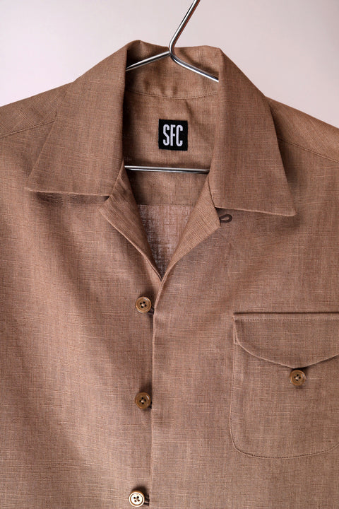 Coco textured loop pocket shirt