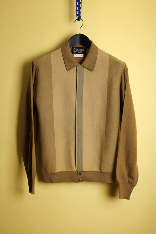Leonardo Strassi Tonal Stripe Knit