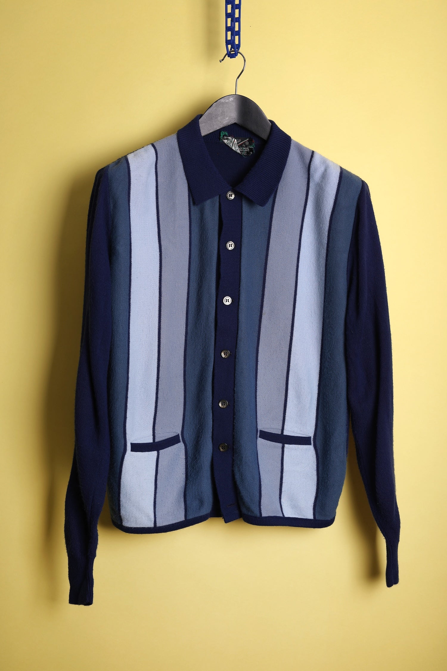 Campus Blue Stripe Cardigan