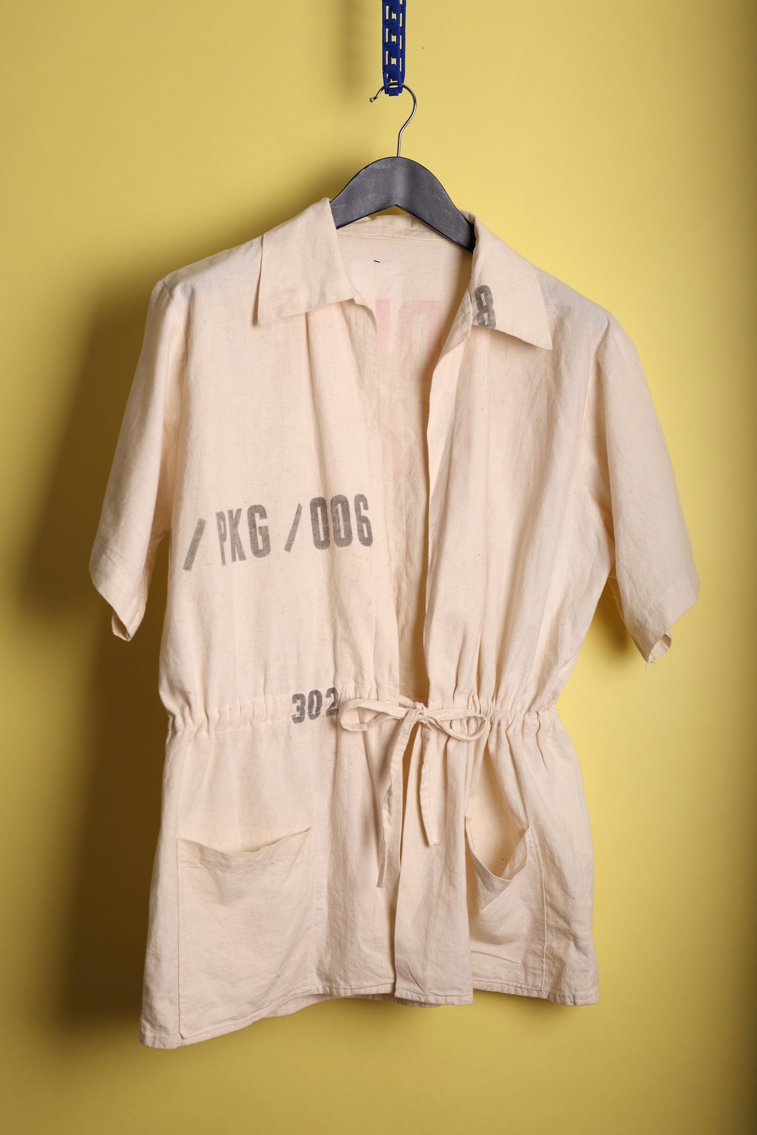 Flour Sack Drawstring Shirt/Jacket