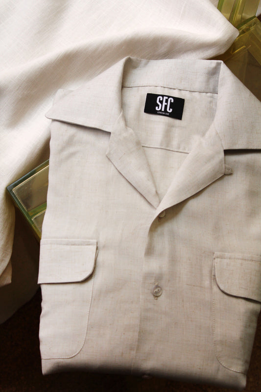 Cuban collar shirt