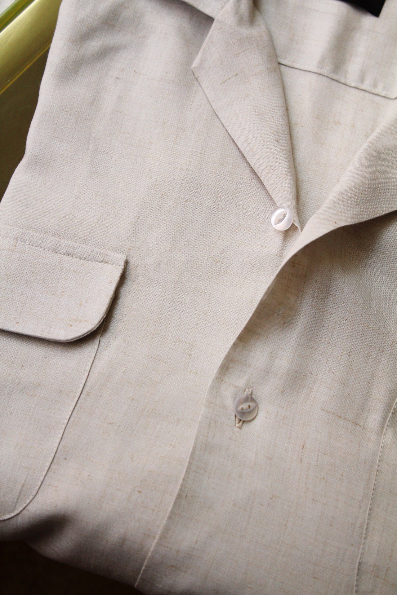 Cuban collar shirt