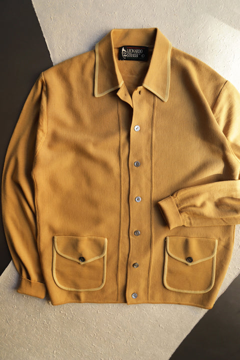 Honey piped pocket knit shirt (1960)