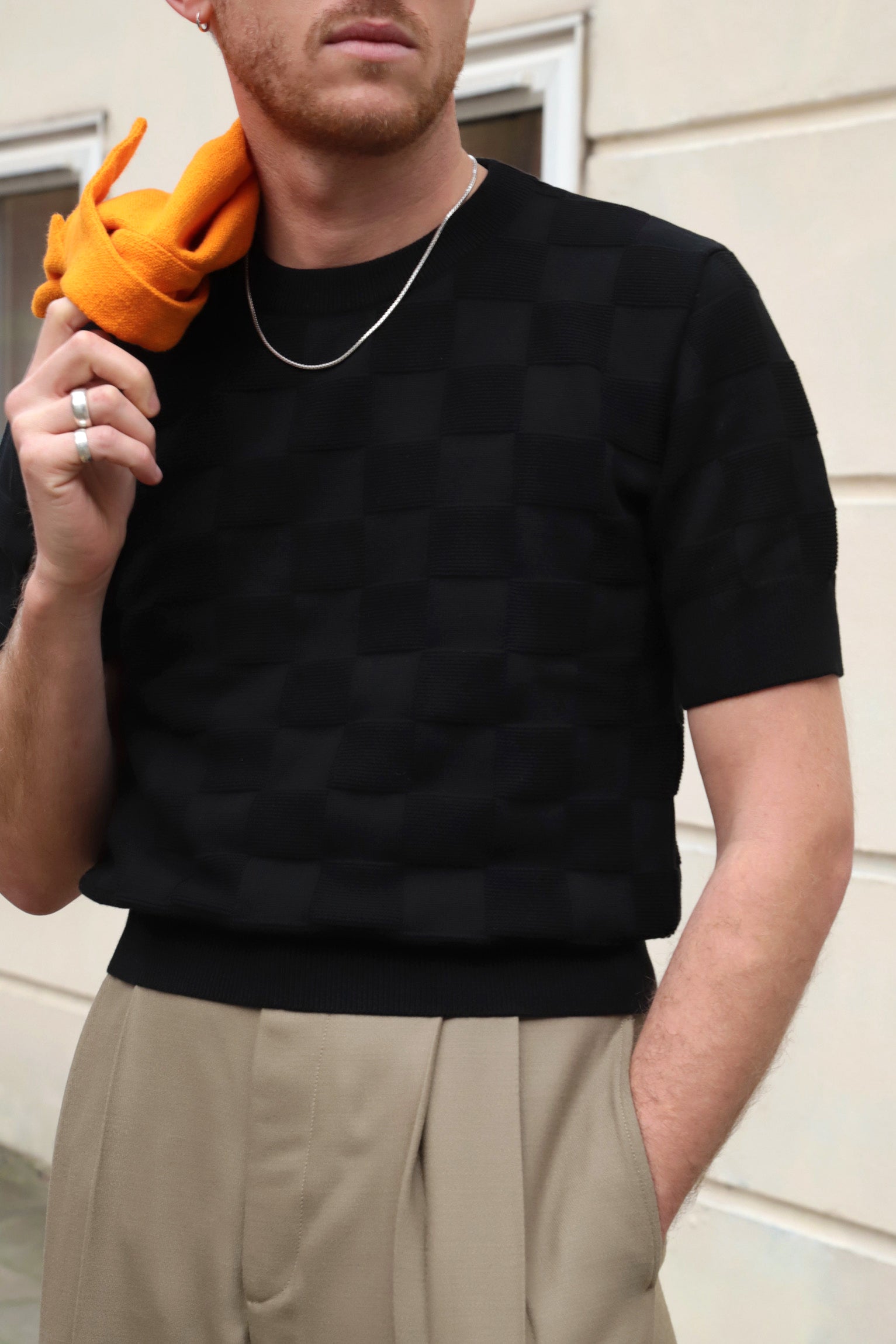 Chet knit tee
