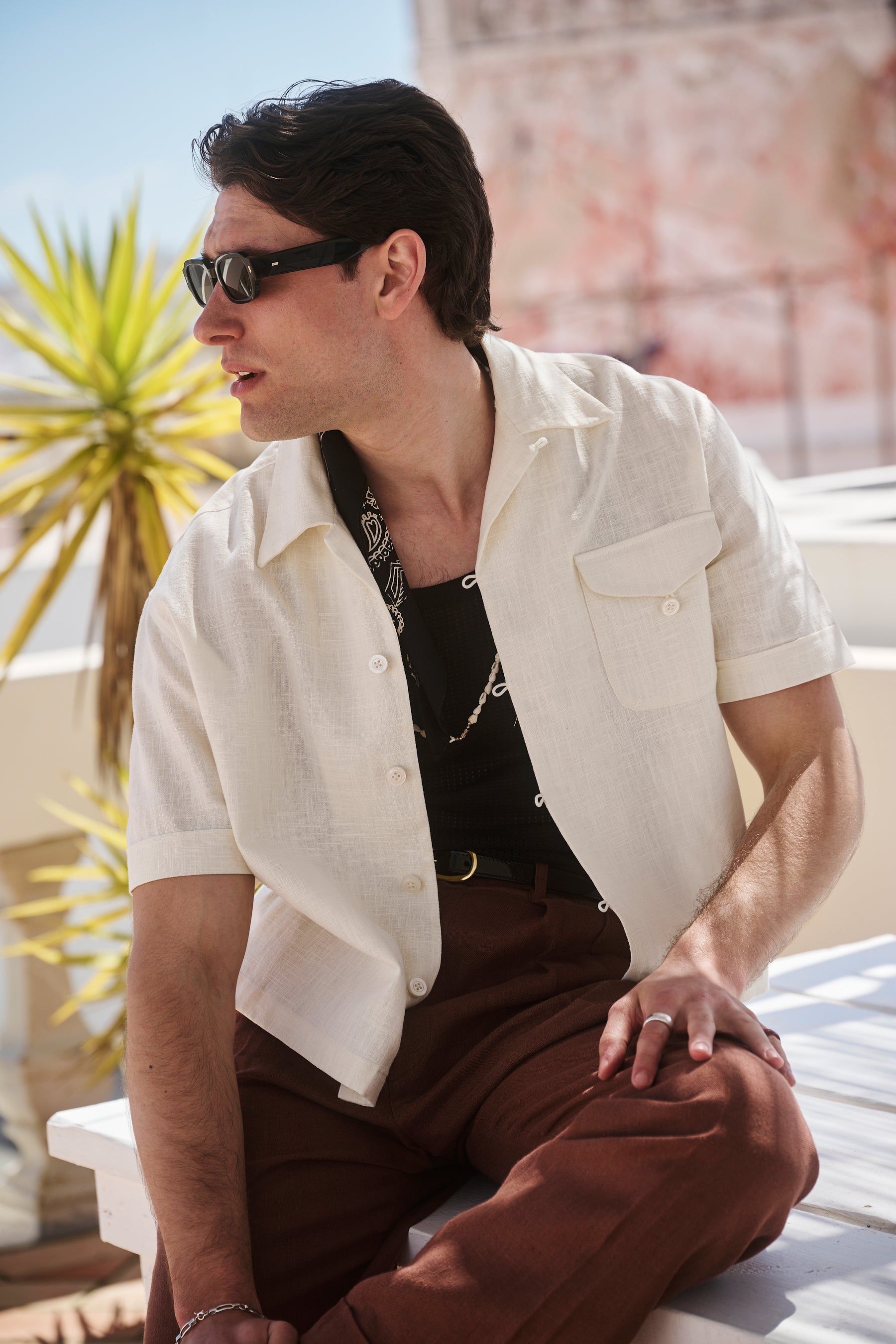 Loop pocket shirt