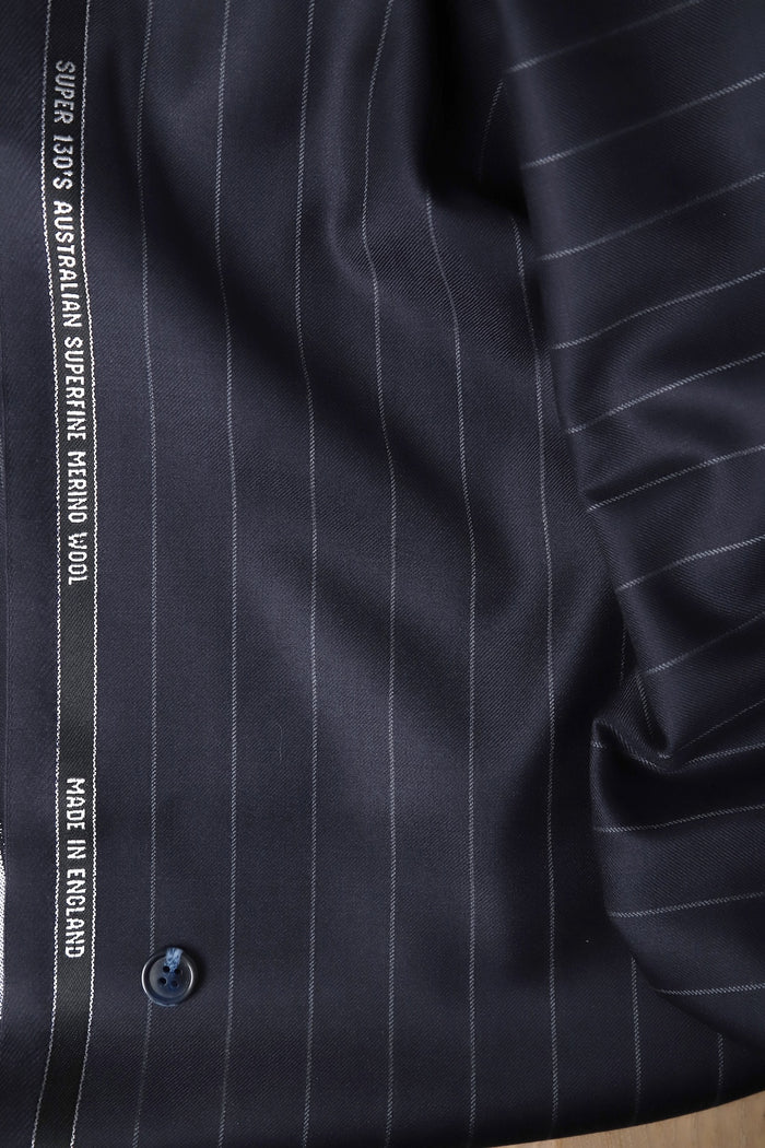 Pinstripe wool