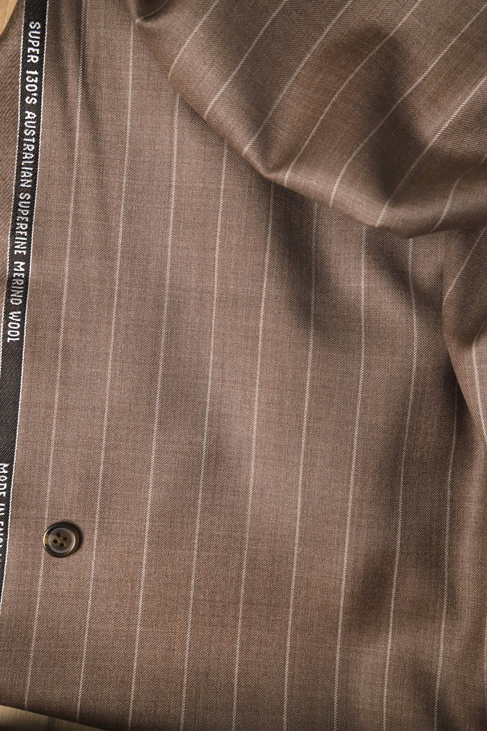 Pinstripe wool