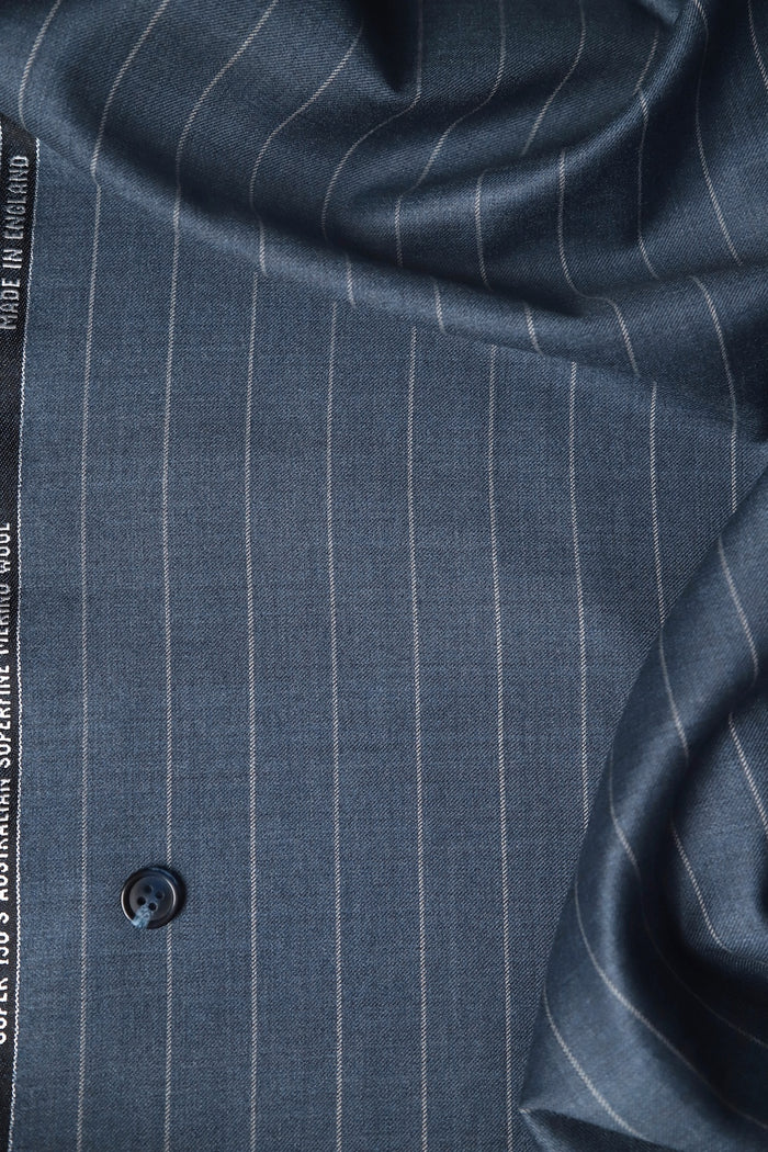 Pinstripe wool