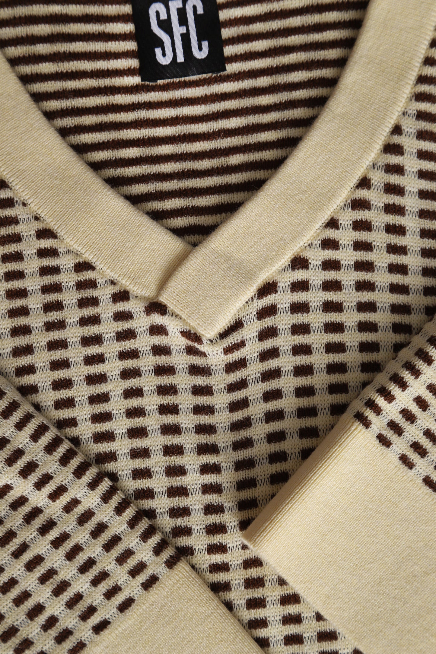 Quadra knit top