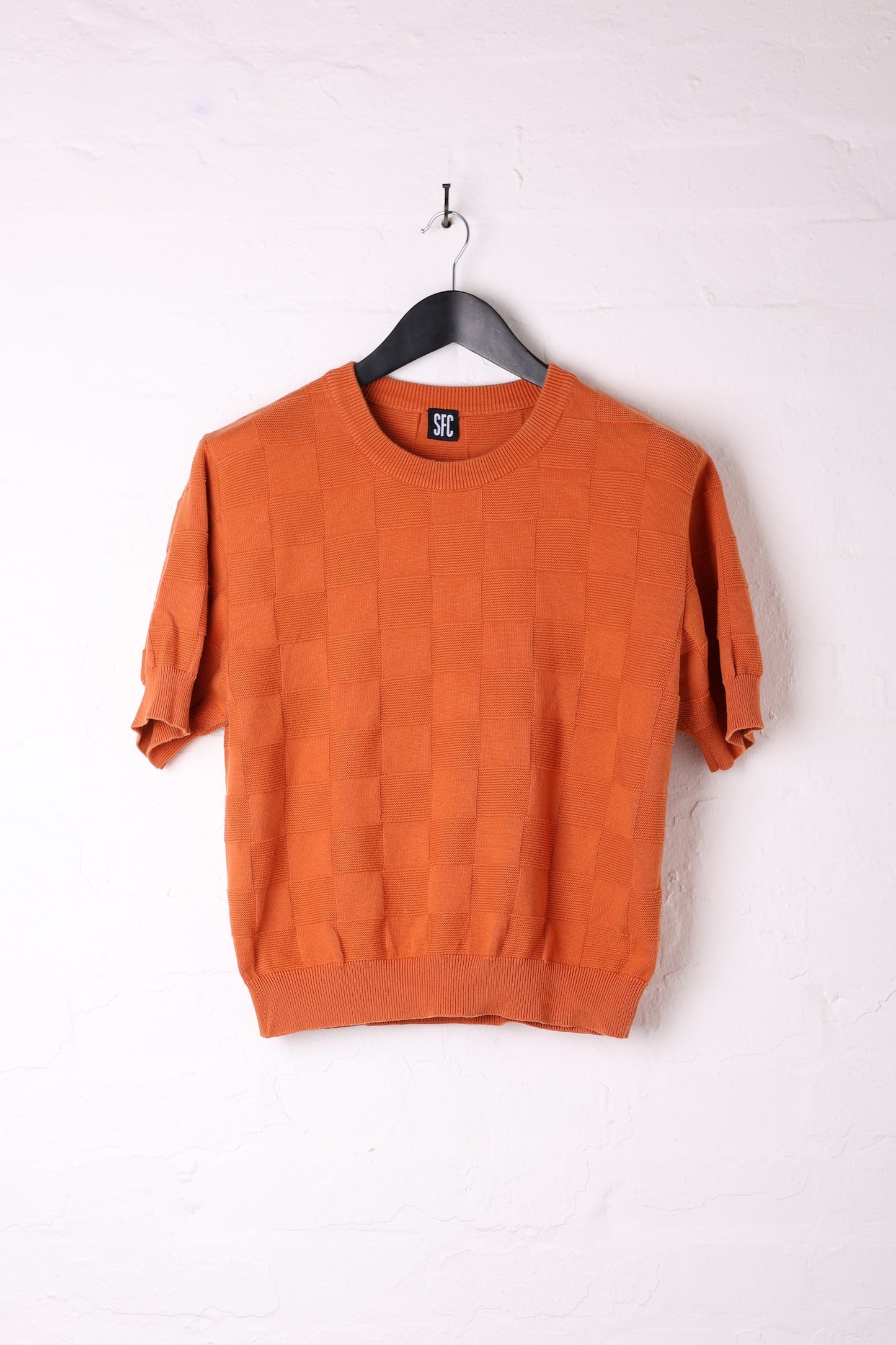 Chet Knit Burnt Orange (2) - S/M
