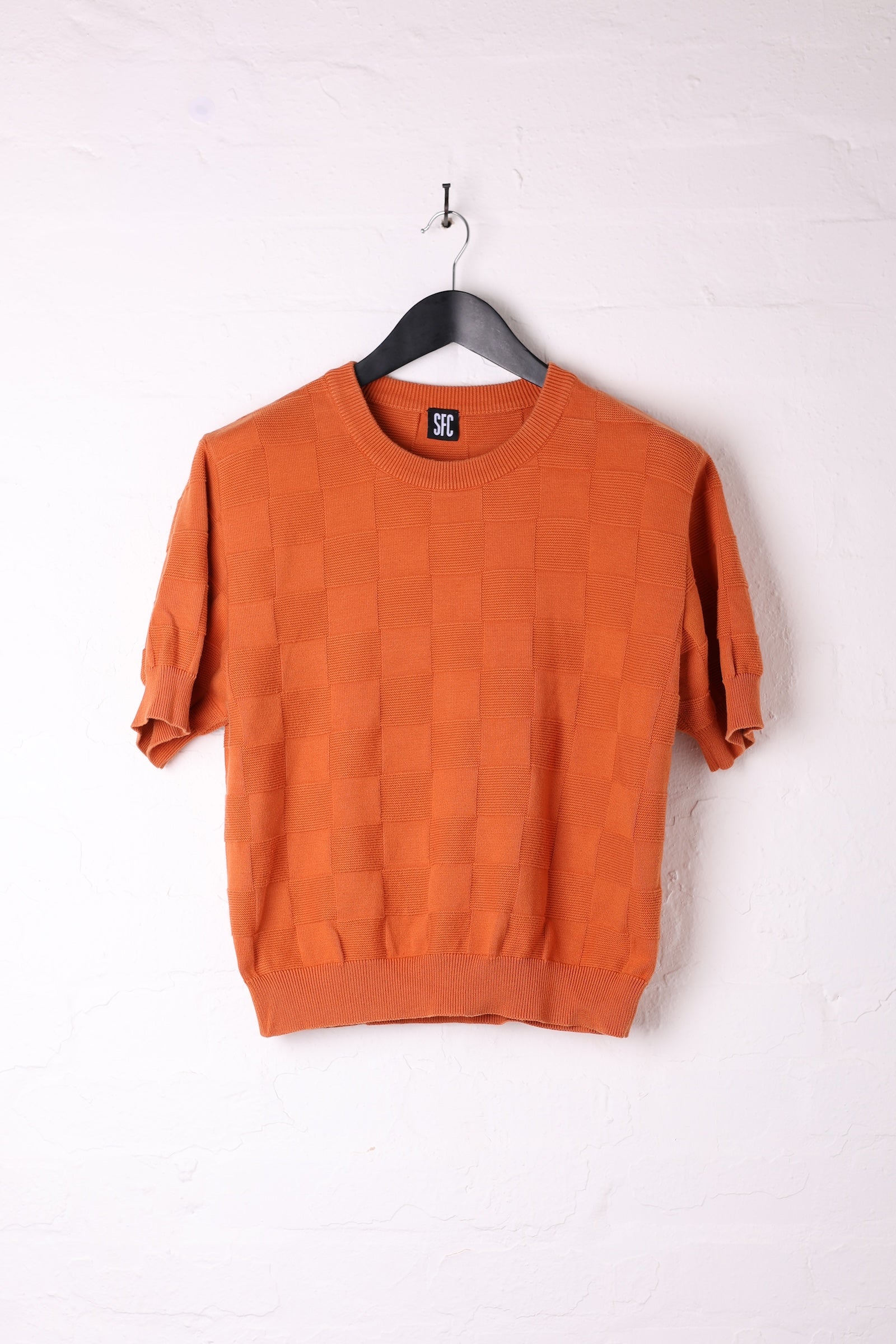 Chet Knit Burnt Orange (2) - S/M