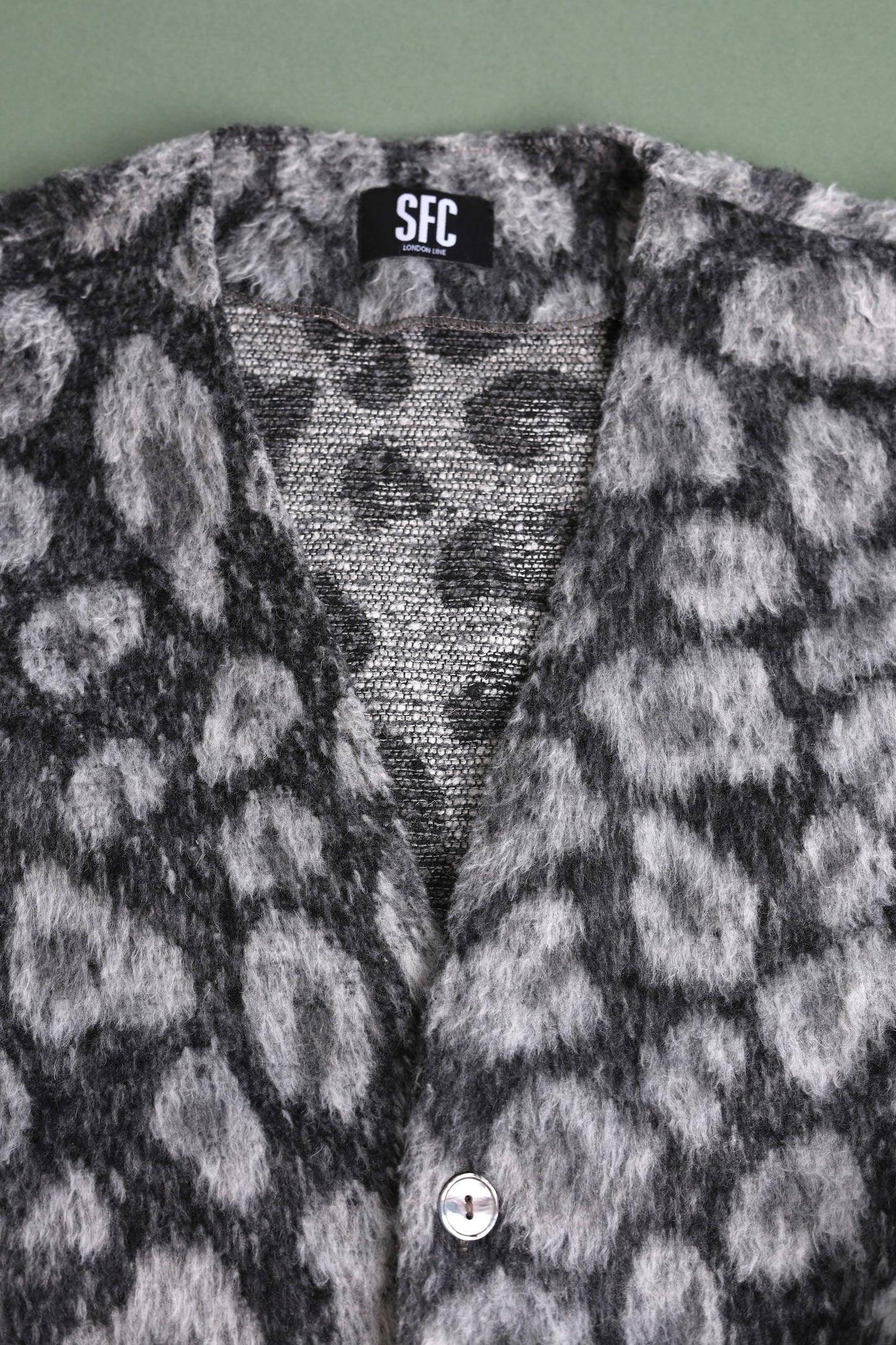 Leopard Cardigan - L / XL