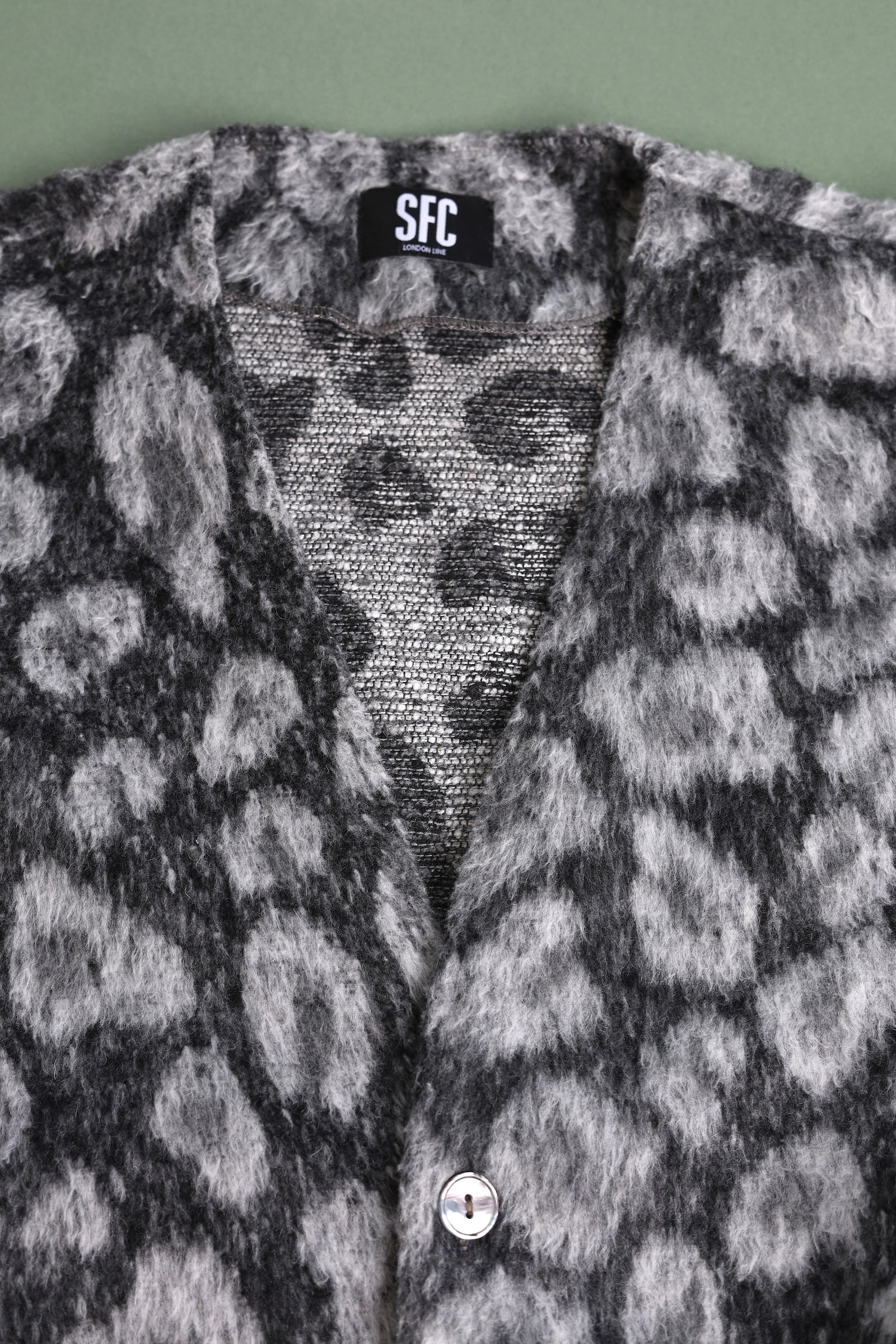 Leopard Cardigan - L / XL