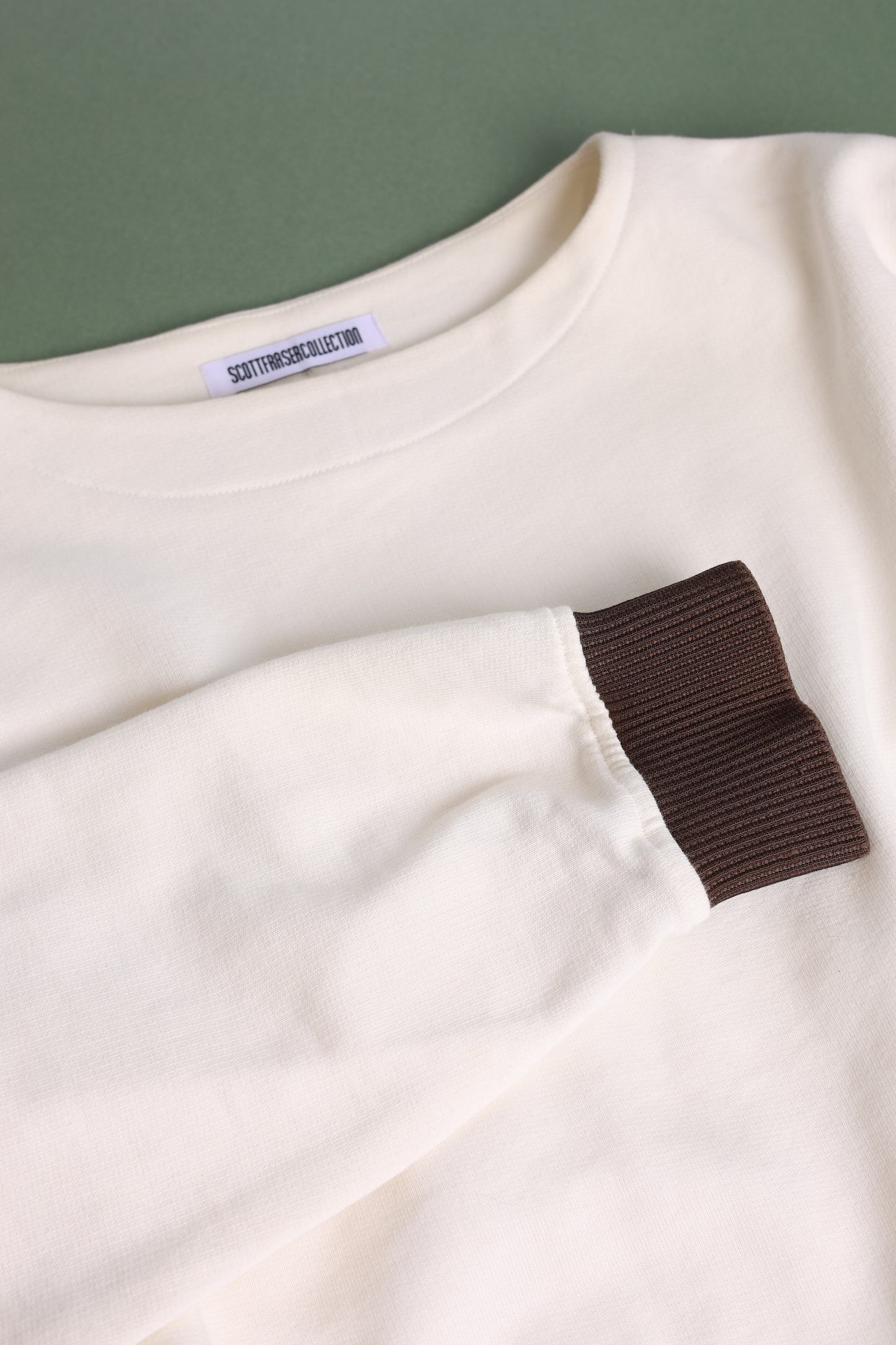 Boatneck Sweatshirt - S/M
