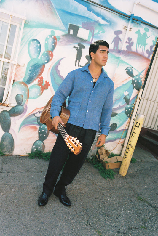 Laddered pocket shirt