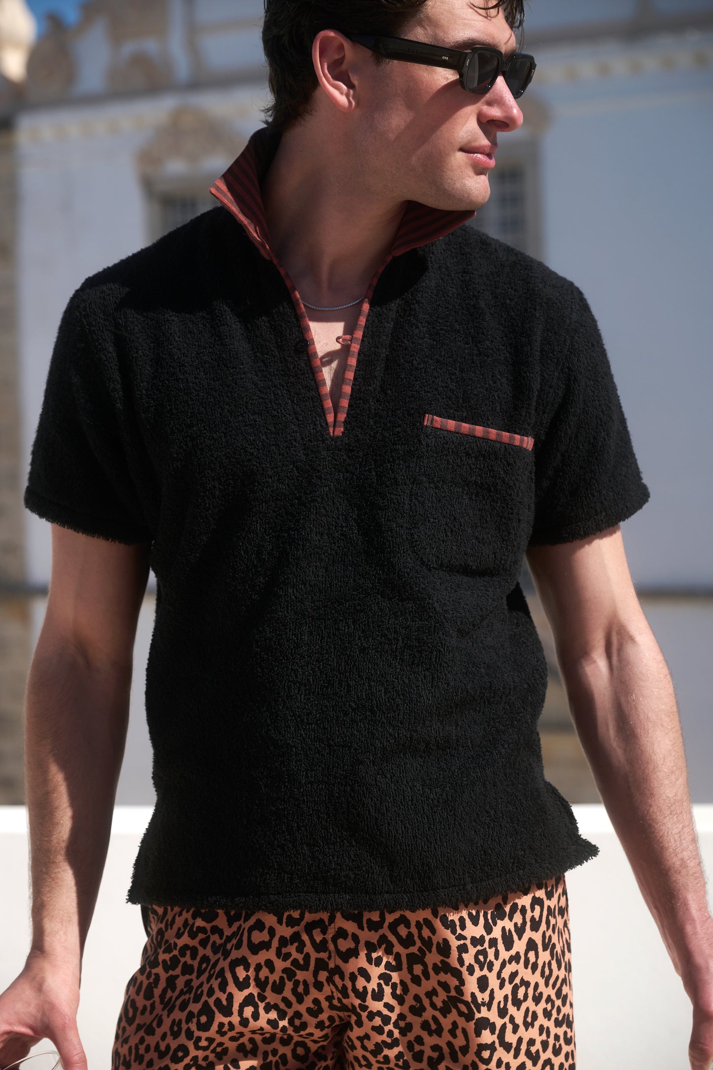 Tangier towelling shirt